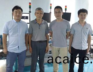 珠海铭祥黄(huang)教授(shou)一行(xing)到(dao)我司(si)考察测试
